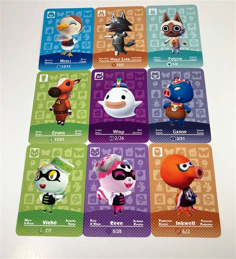 animal crossing special amiibo cards